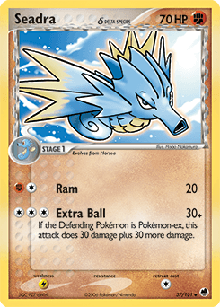 Seadra δ Dragon Frontiers card