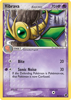 Vibrava δ Dragon Frontiers card