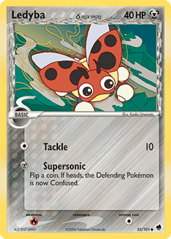 Ledyba δ Dragon Frontiers card