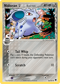 Nidoran ♀ δ Dragon Frontiers card