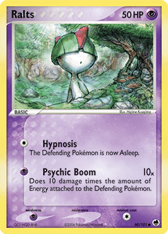 Ralts Dragon Frontiers card