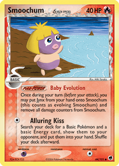 Smoochum δ Dragon Frontiers card