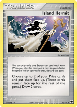 Island Hermit Dragon Frontiers card