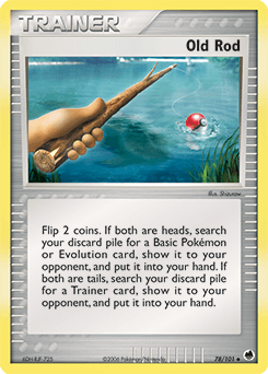 Old Rod Dragon Frontiers card