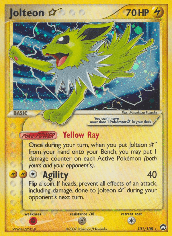 Jolteon ★ Power Keepers card