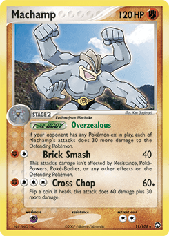 Machamp Power Keepers card