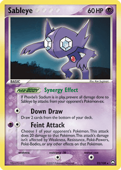 Sableye Power Keepers card