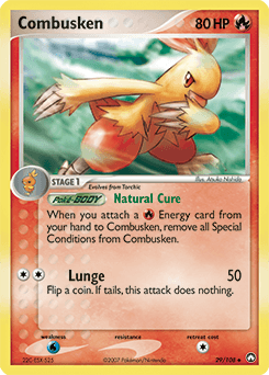 Combusken Power Keepers card