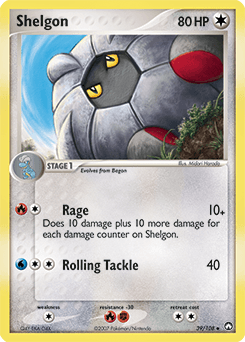 Shelgon Power Keepers card