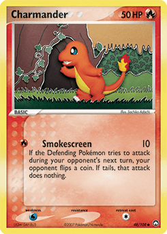 Charmander Power Keepers card