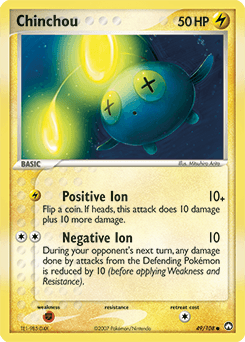 Chinchou Power Keepers card