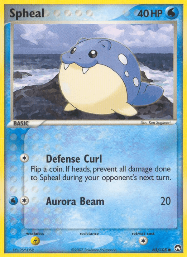 Spheal Power Keepers card