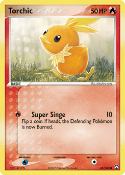 Torchic Power Keepers card