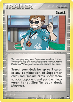 Scott Power Keepers card