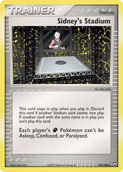 Sidney's Stadium Power Keepers card