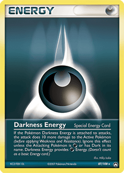 Darkness Energy Power Keepers card