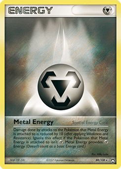 Metal Energy Power Keepers card