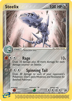 Steelix Sandstorm card