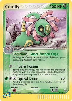 Cradily Sandstorm card