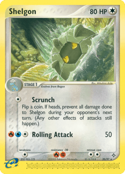Shelgon Dragon card