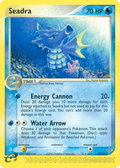 Seadra Dragon card