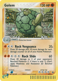 Golem Dragon card