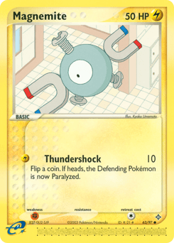 Magnemite Dragon card