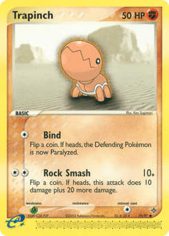 Trapinch Dragon card