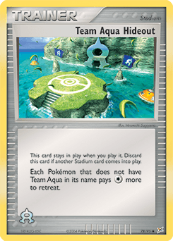 Team Aqua Hideout Team Magma vs Team Aqua card