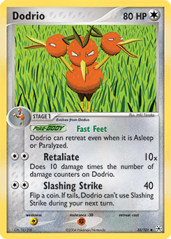 Dodrio Hidden Legends card