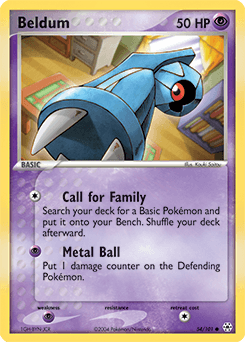 Beldum Hidden Legends card