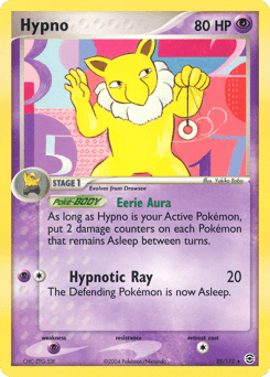 Hypno FireRed & LeafGreen card