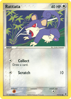 Rattata FireRed & LeafGreen card