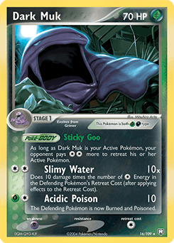 Dark Muk Team Rocket Returns card