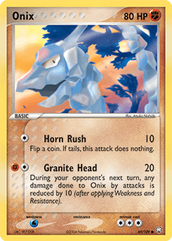 Onix Team Rocket Returns card