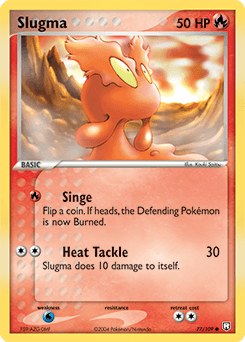 Slugma Team Rocket Returns card