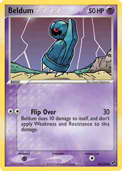 Beldum Deoxys card