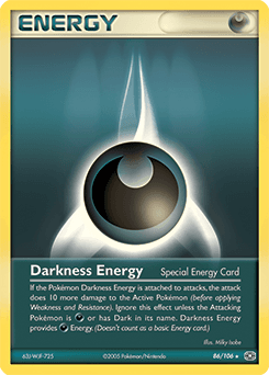 Darkness Energy Emerald card