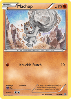 Machop Generations card