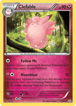 Clefable Generations card