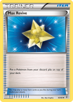 Max Revive Generations card