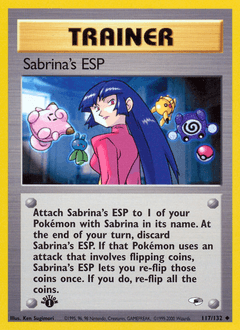 Sabrina's ESP Gym Heroes card