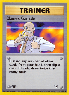 Blaine's Gamble Gym Heroes card