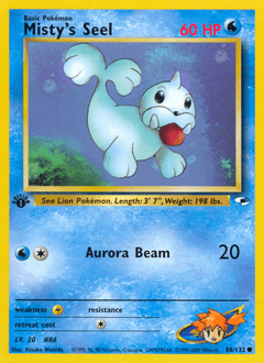 Misty's Seel Gym Heroes card