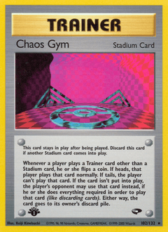 Chaos Gym Gym Challenge card
