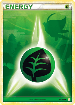 Grass Energy HeartGold & SoulSilver card