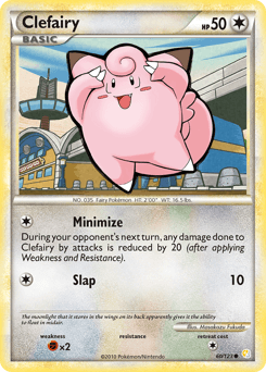 Clefairy HeartGold & SoulSilver card