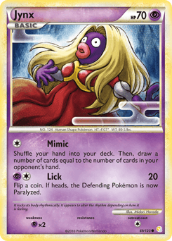 Jynx HeartGold & SoulSilver card