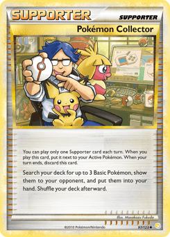 Pokémon Collector HeartGold & SoulSilver card