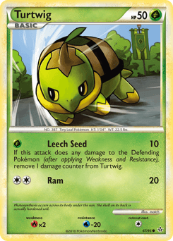Turtwig HS—Unleashed card
